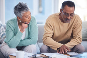 couple planning retirement